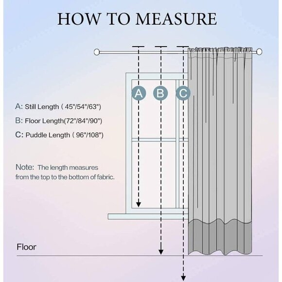 2 Piece Sheer Panels Voile White Curtains 54 X 90 inches Elegant Classic Drapes - Picture 7 of 8